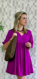 Jurk Magenta