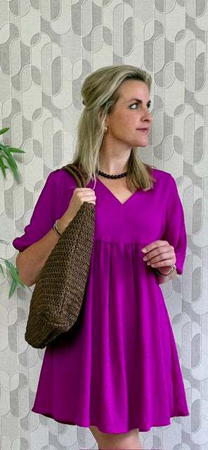Jurk Magenta
